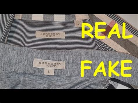 how to spot fake burberry brit shirt|burberry brit jacket authenticity.